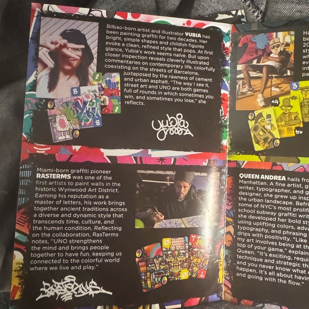 Mattel UNO Card Game - Exclusive Museum of Graffiti - Picture 9 of 11